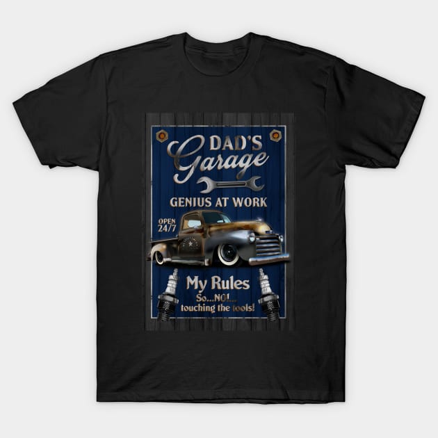 Dad's Garage T-Shirt by hardtbonez